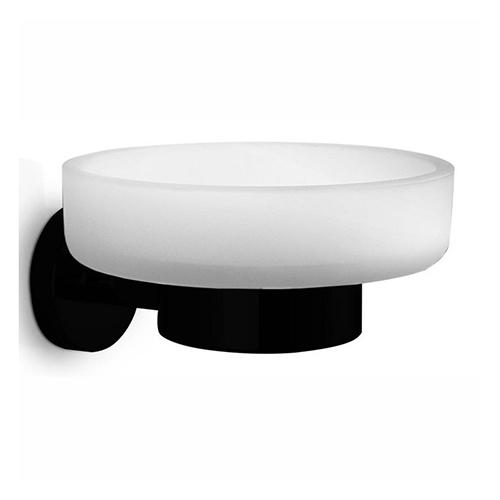 Basic WSS Wall-Mounted Soap Dish by Decor Walther Soap Dishes & Holders Decor Walther Black Matte