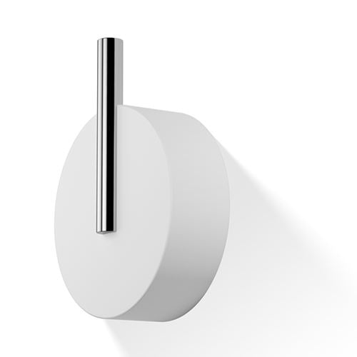 Stone Wall Hook by Decor Walther Decor Walther Large White Chrome