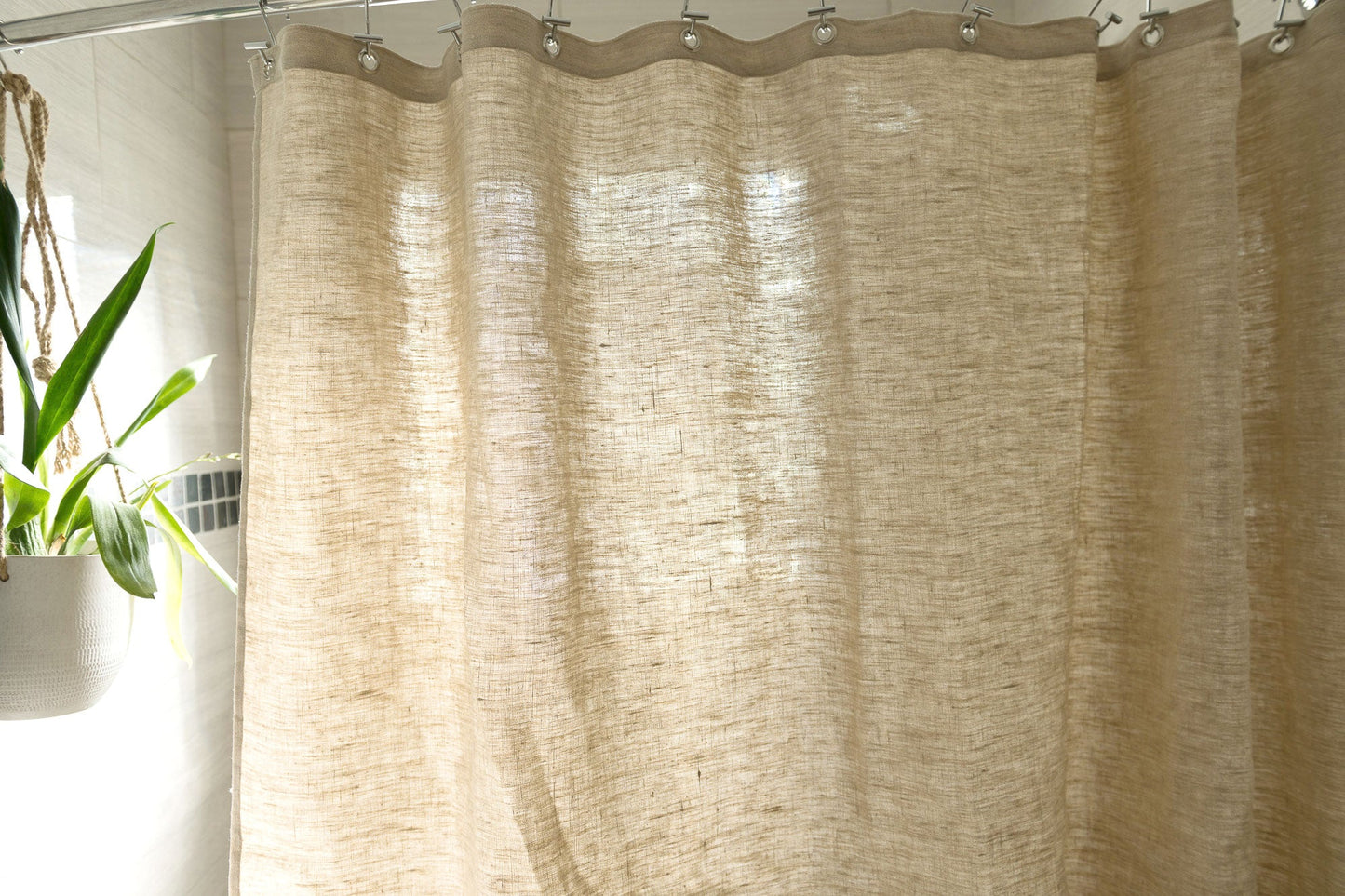 Bean Products Organic Hemp Shower Curtain