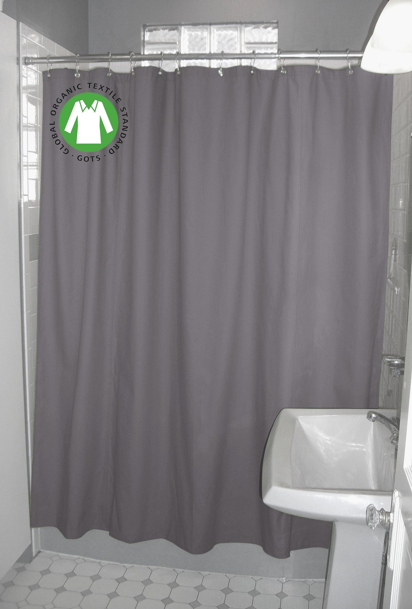 Bean Products Organic Cotton Shower Curtain