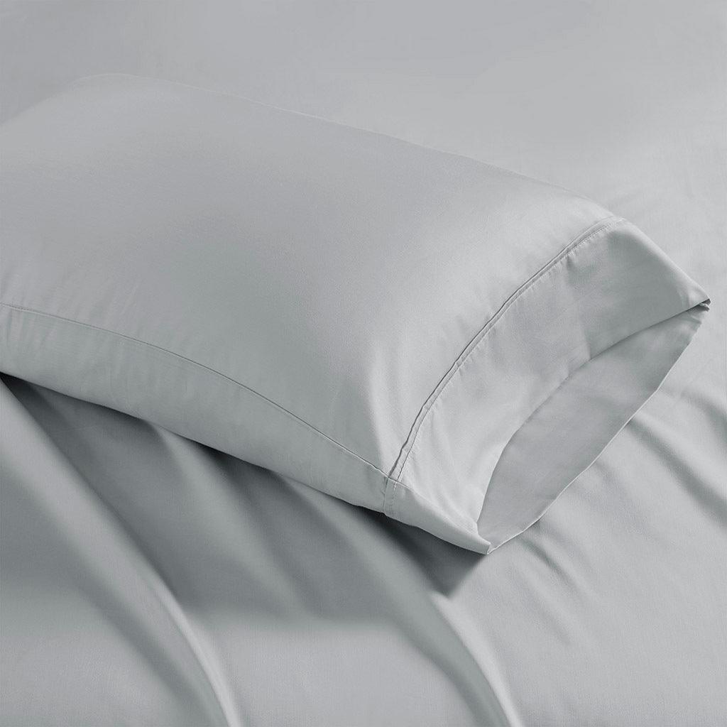 1500 Thread Count King Pillowcase Gray