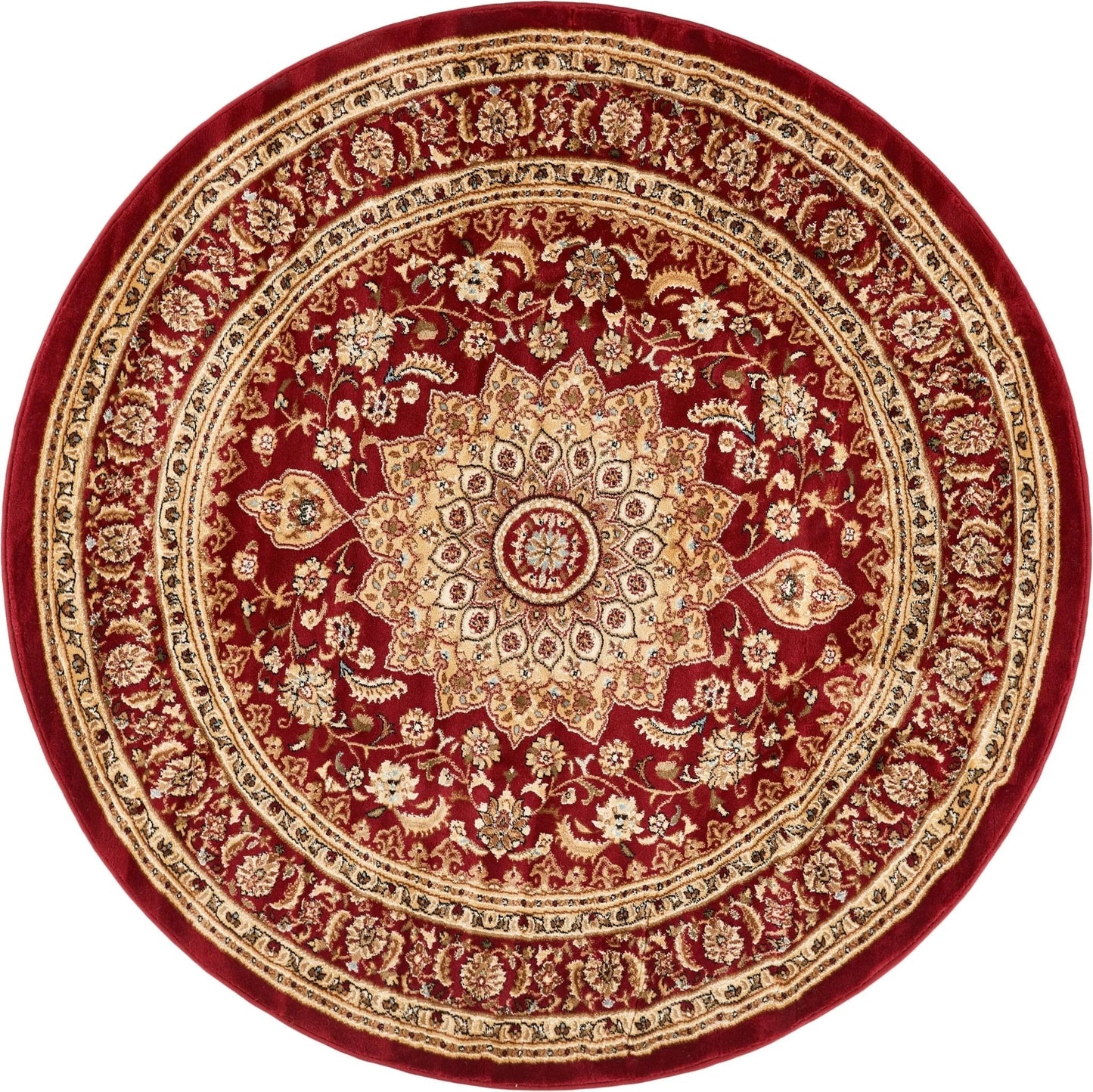 Aviva Red Traditional Rug