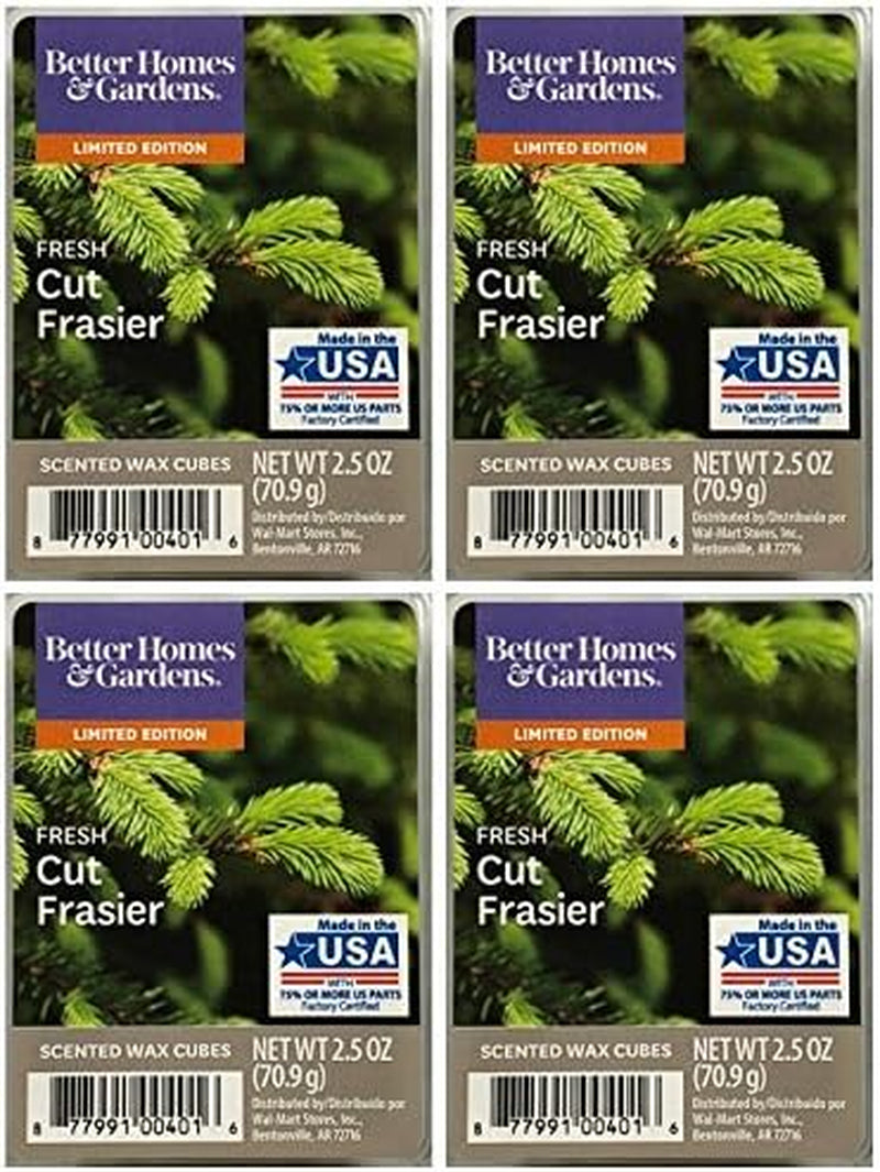 Better Homes and Gardens Fresh Cut Frasier Wax Cubes - 4-Pack
