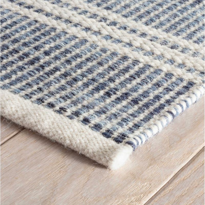 Brant Point Wool Rug - Blue