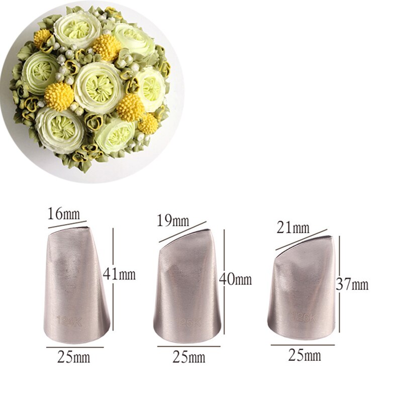 3pcs/5pcs/7pcs Cream Pastry Decorating Tips Set Stainless Steel Russian Tulip Icing Piping Cake Nozzles Cupcake Baking Tools - YourStore YourStore janette_blakely 0 3pcs/5pcs/7pcs Cream Pastry Decorating Tips Set Stainless Steel Russian Tulip Icing Piping Cake Nozzles Cupcake Baking Tools