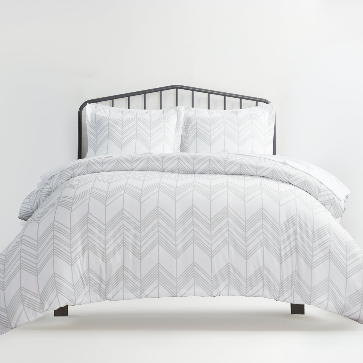 Alps Chevron Pattern 3-Piece Duvet Cover Set