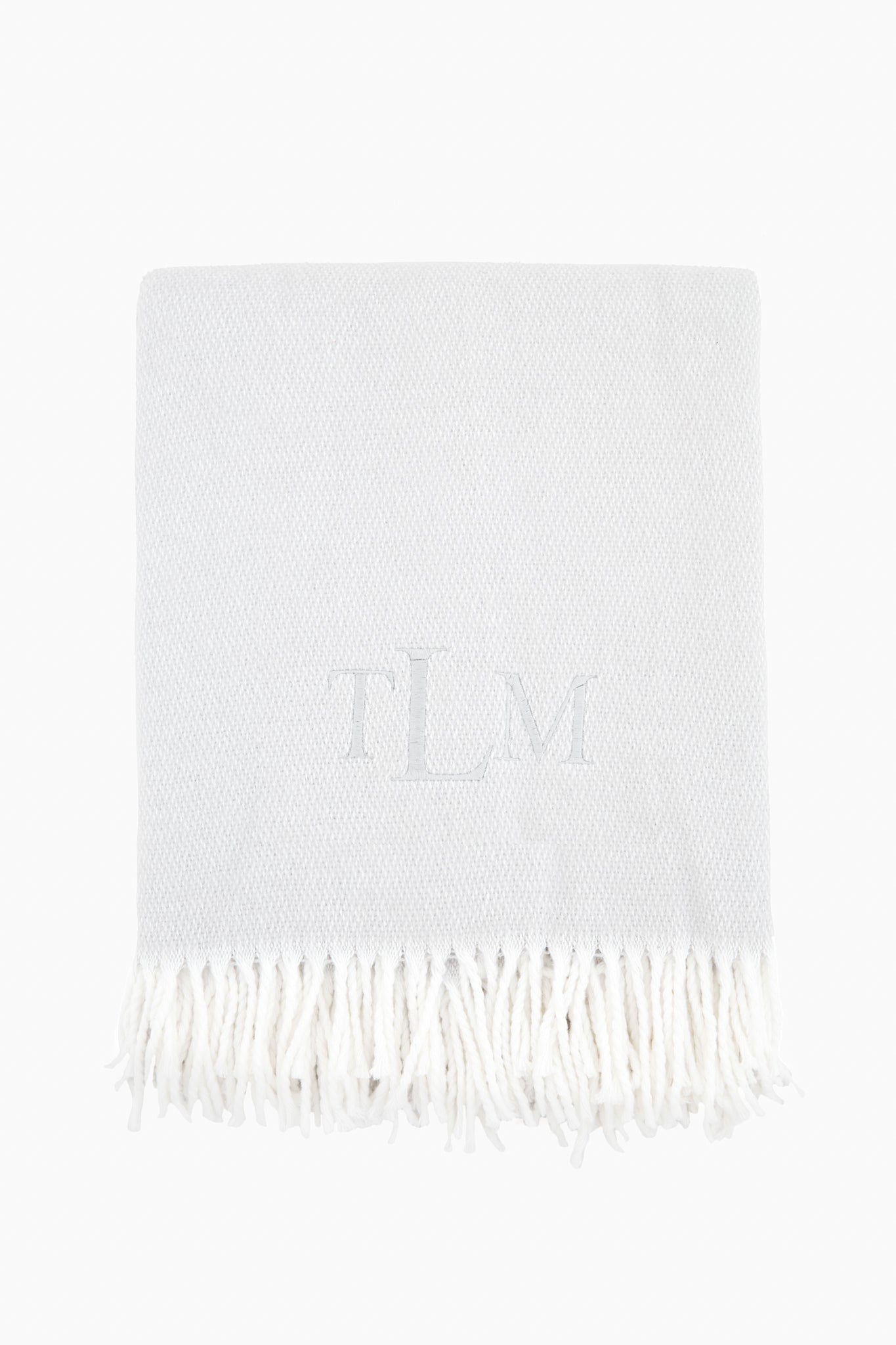 Silver Pezzo Throw