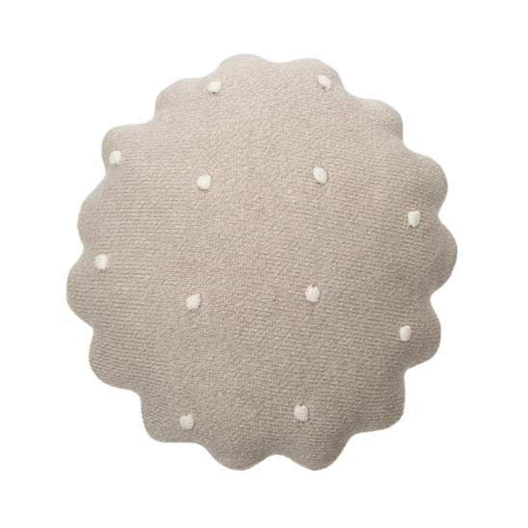 Round Knitted Cushion