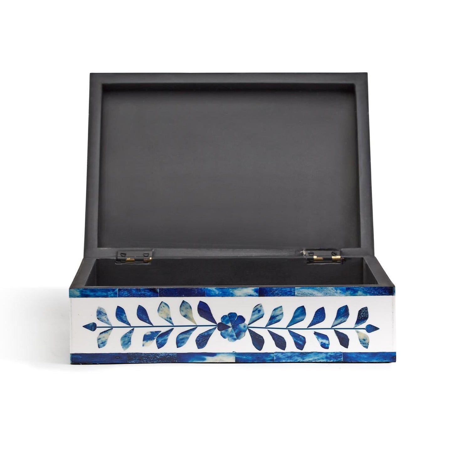 Blue and White Bone Inlay Box