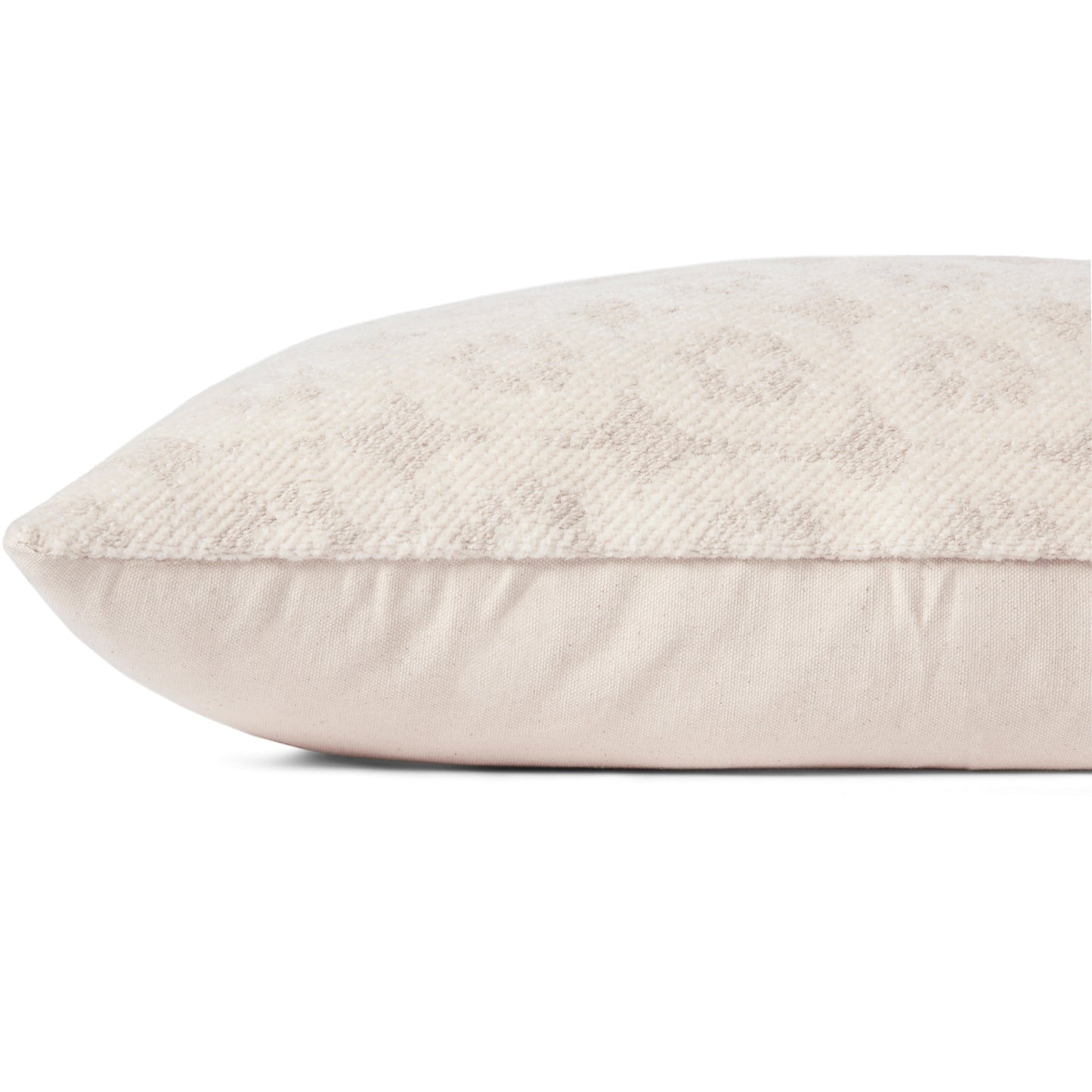 Ava Pillow | Magnolia Home by Joanna Gaines x Loloi | Ivory