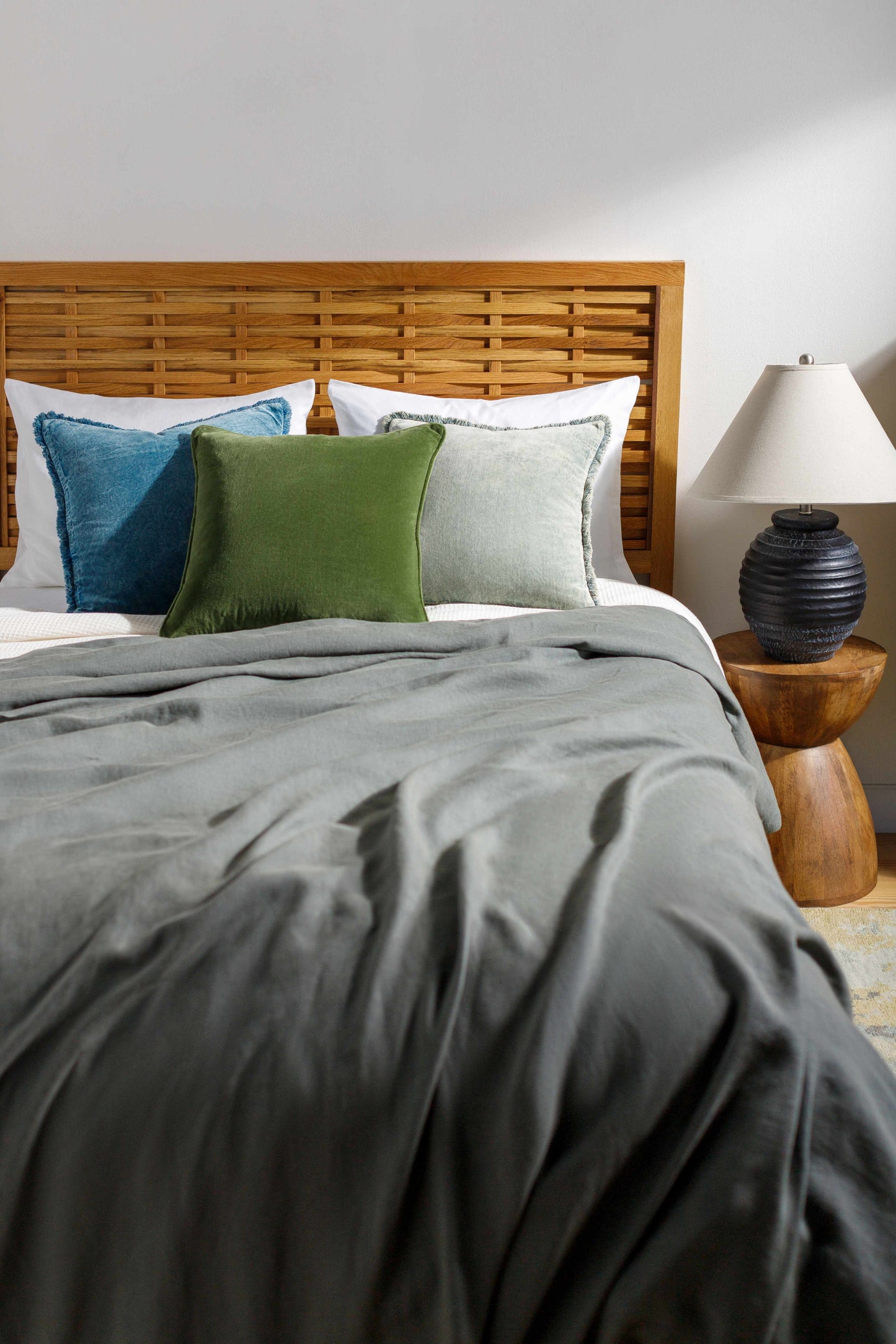 Beecher Camel Square Throw Pillow - Clearance