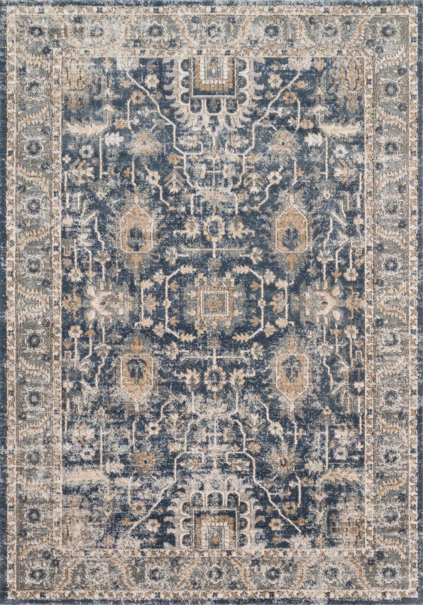 Teagan Rug - Denim / Pebble