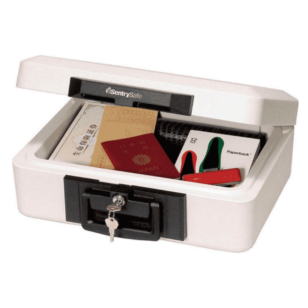 SentrySafe 1/2 Hour Fire-Safe Chest - 0.25 Cubic Feet