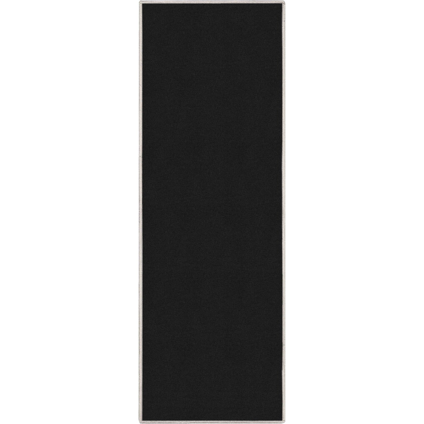 Solid Modern Plain Flat-Weave Rug