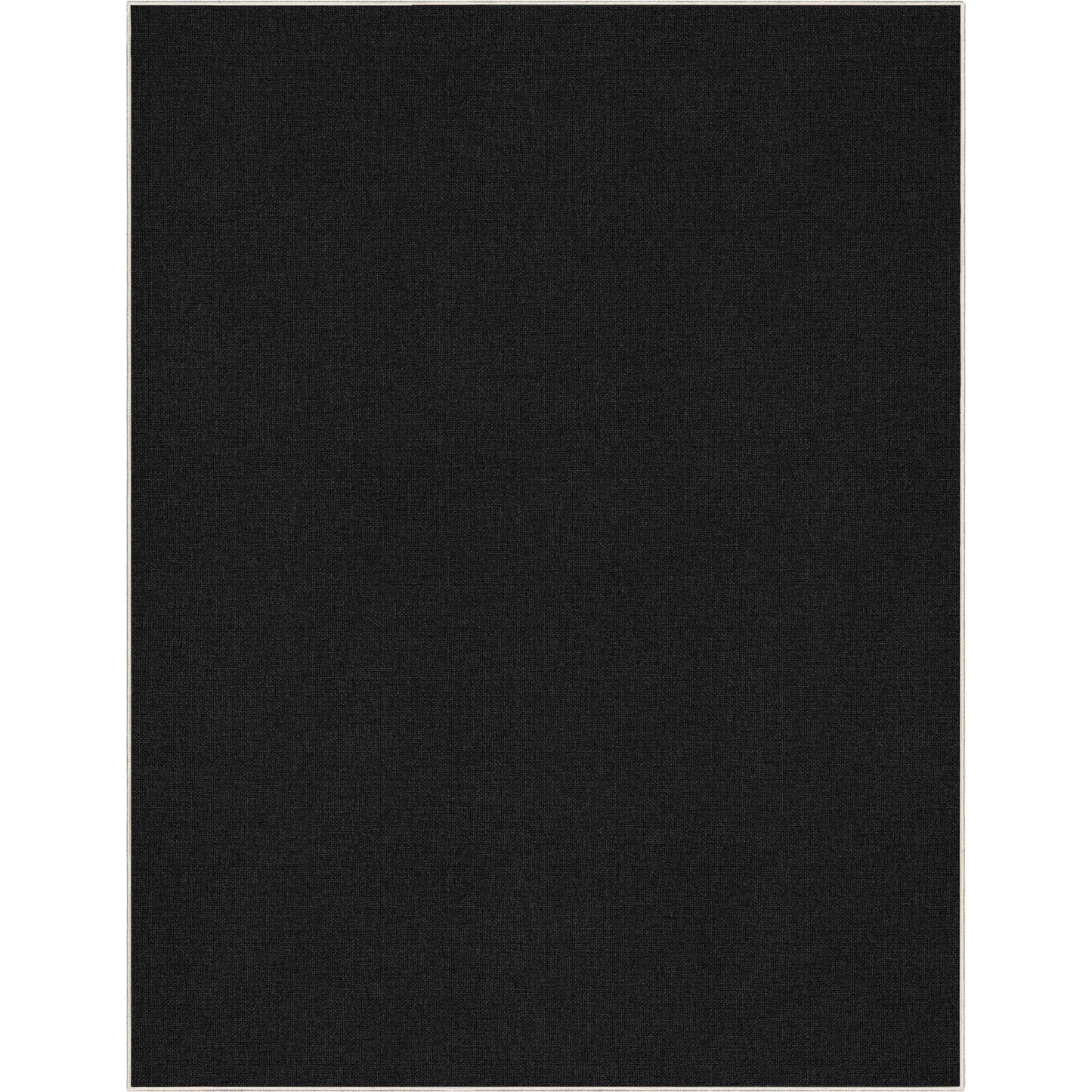 Solid Modern Plain Flat-Weave Rug