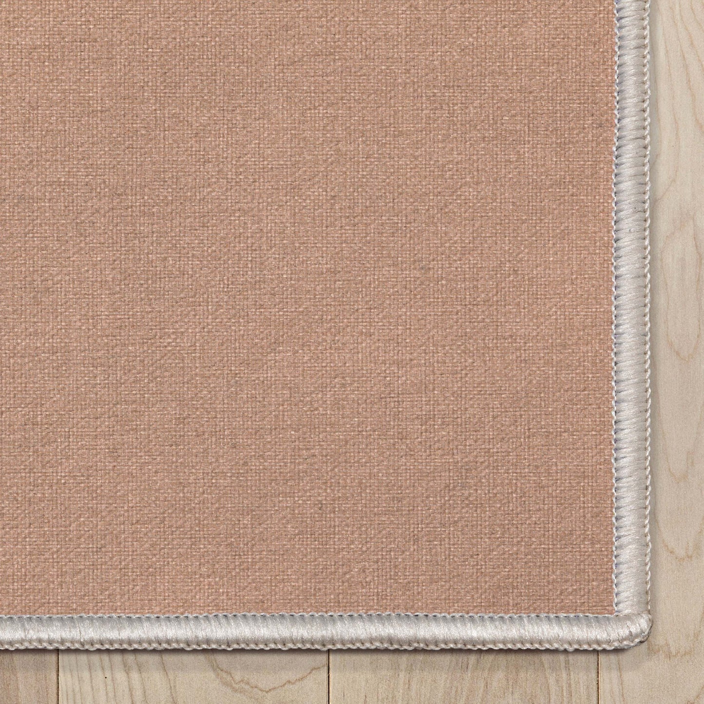 Solid Modern Plain Flat-Weave Rug