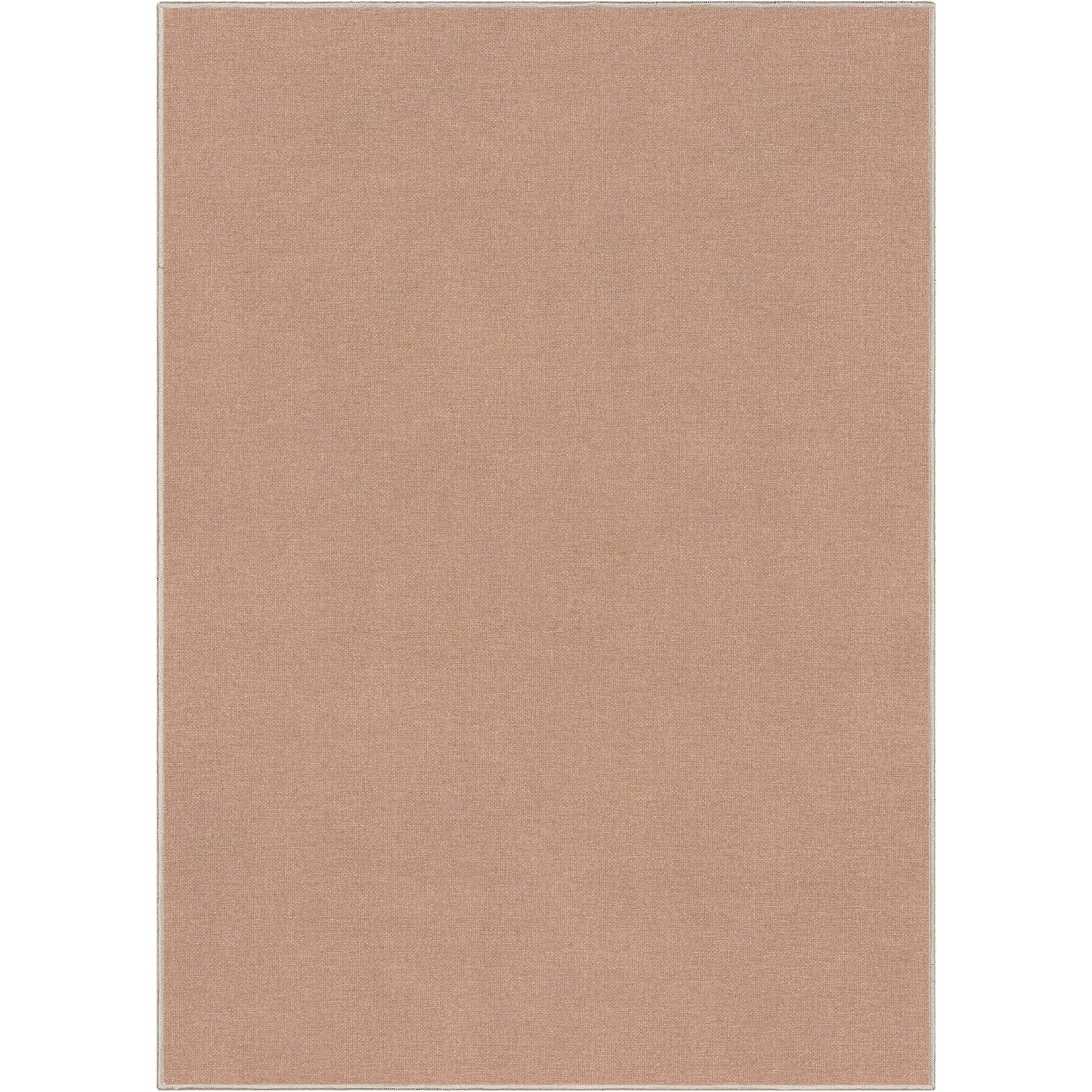 Solid Modern Plain Flat-Weave Rug