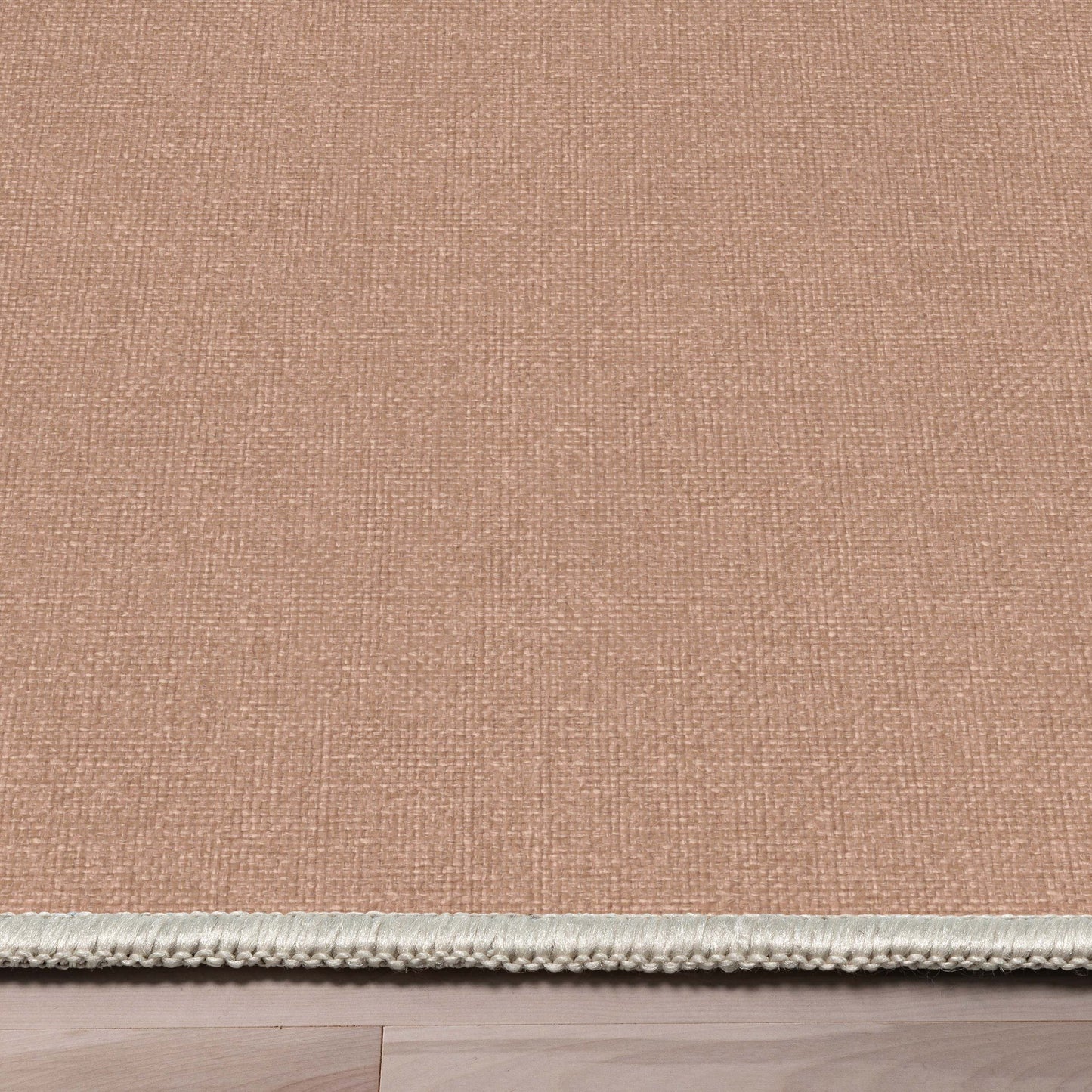 Solid Modern Plain Flat-Weave Rug