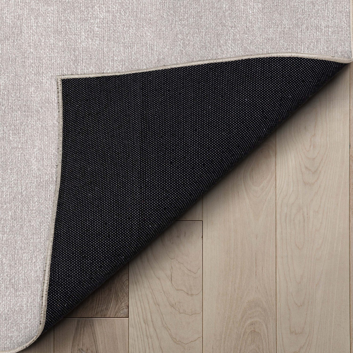 Solid Modern Plain Flat-Weave Rug