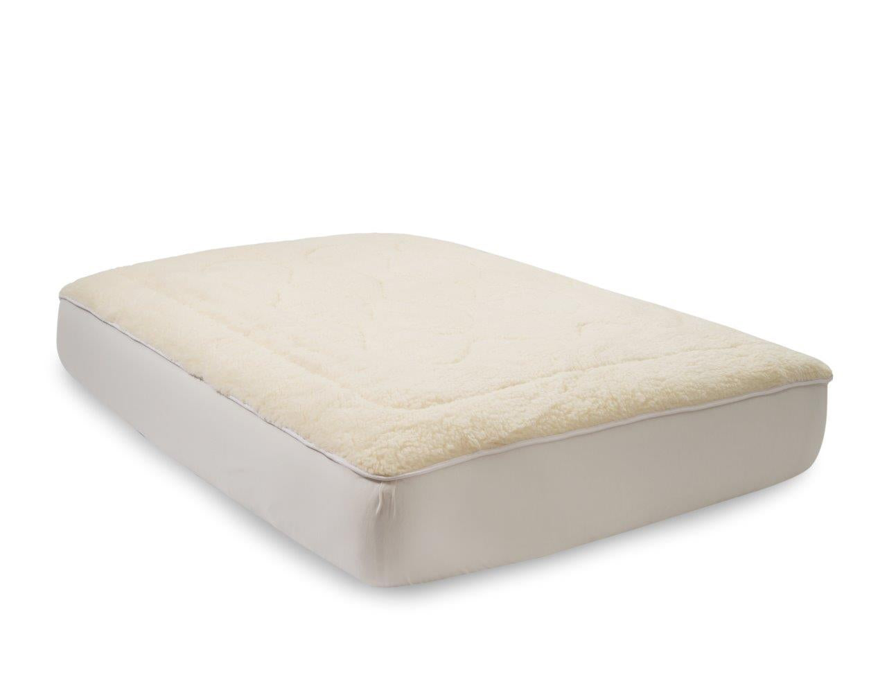 Traditional Merino Wool Luxury Mattress Pad