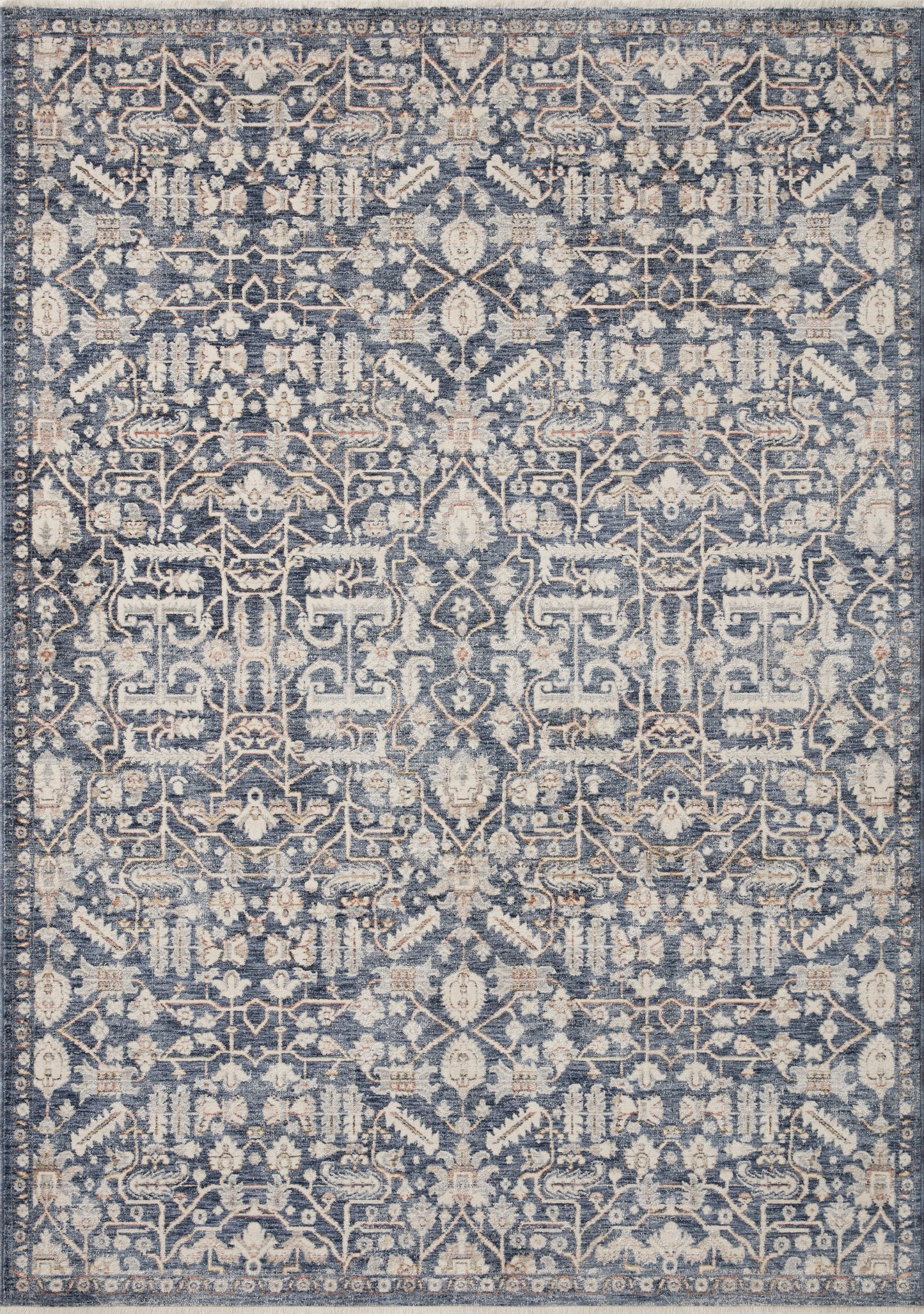 Amber Lewis x Loloi Zuma Blue Ivory ZUM-02