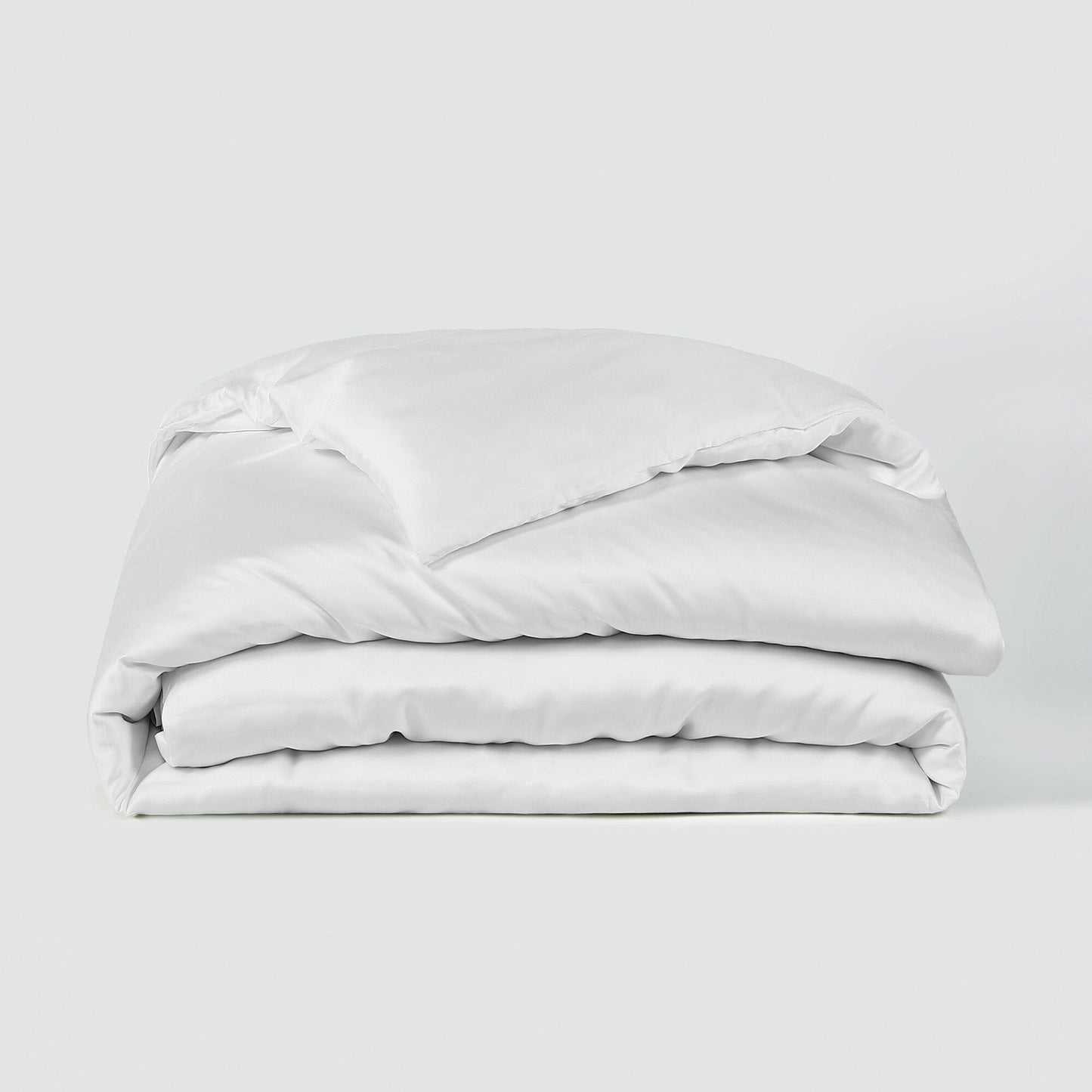 Airy Weight Tencel Eucalyptus Duvet Cover Duvet Covers Sijo Snow Twin / Twin XL
