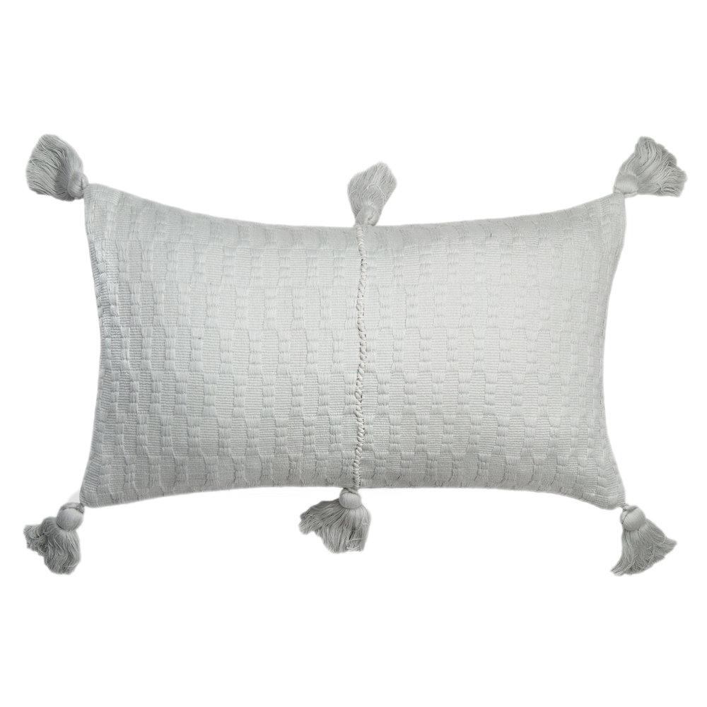 Antigua Lumbar Pillow - Gray