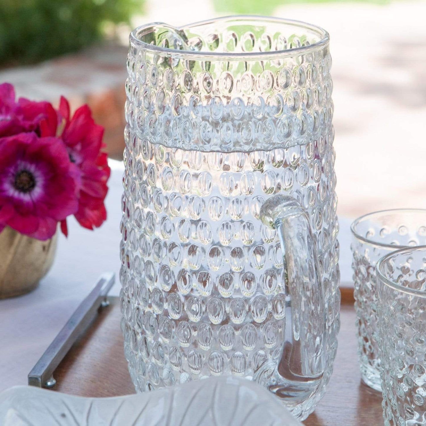 Blue Pheasant Claire Pitcher - Clear