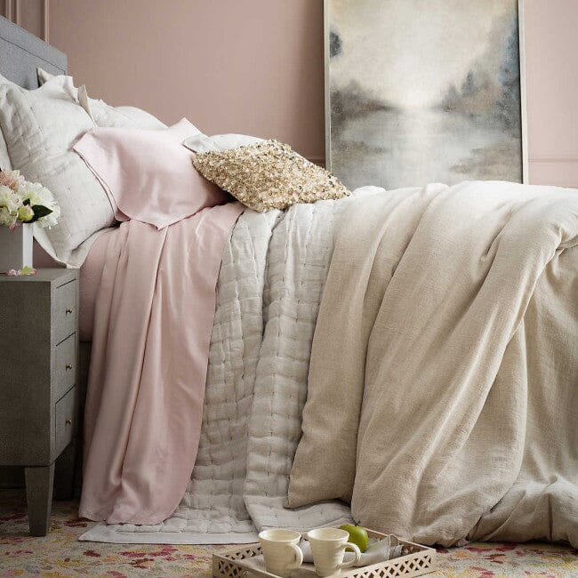 Brussels Natural Quilted sham