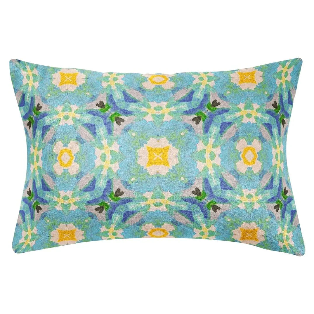 Chelsea Blue Lumbar Pillow
