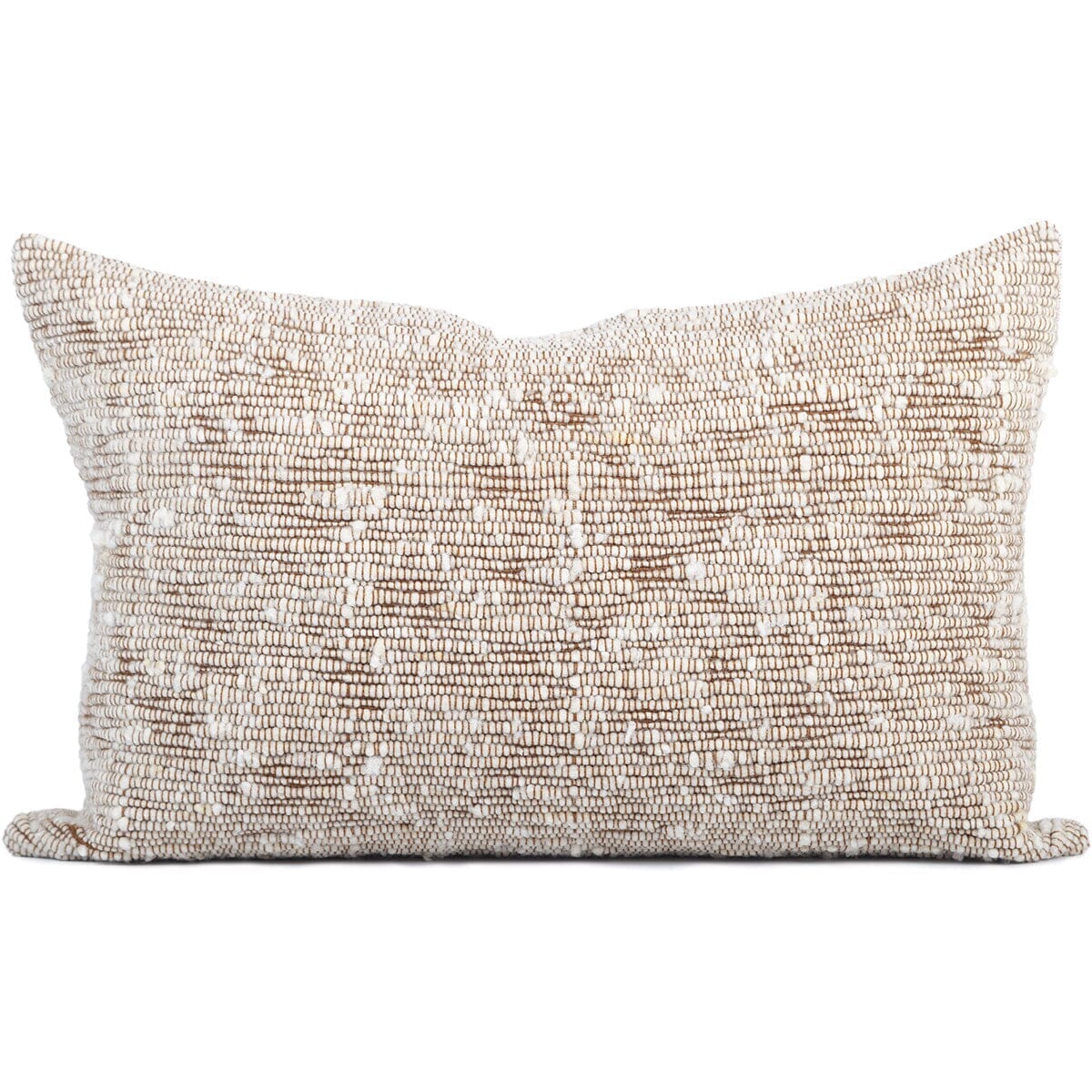 Chunky Lumbar Pillow Lumbar Pillows Azulina Home Chestnut