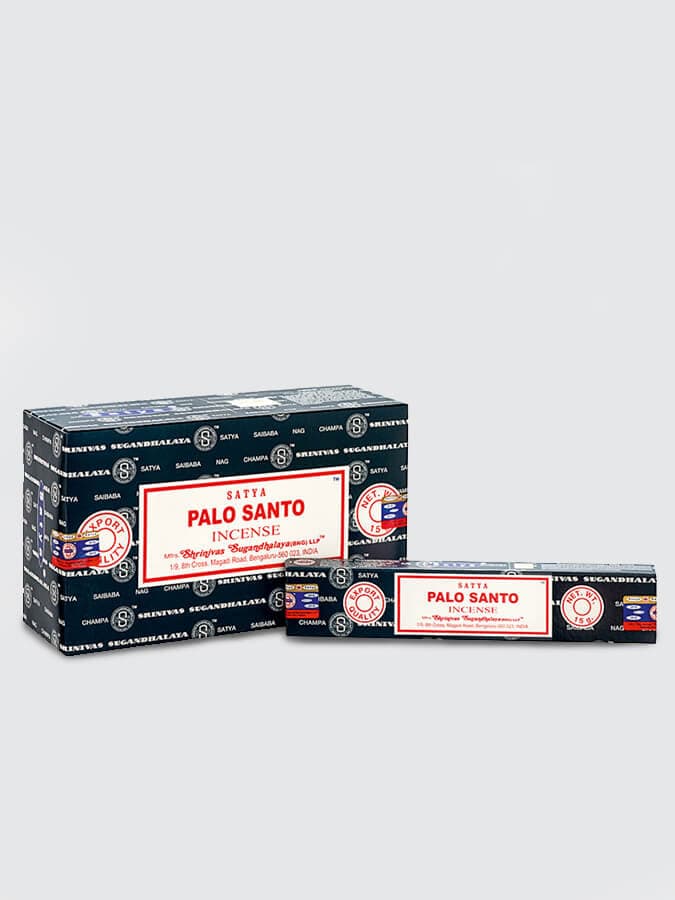Satya Incense Sticks 15g Pack of 12 - Palo Santo