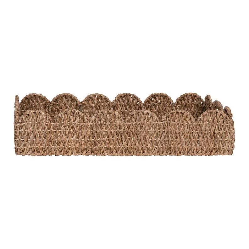 Braided Scallop Edged Tray