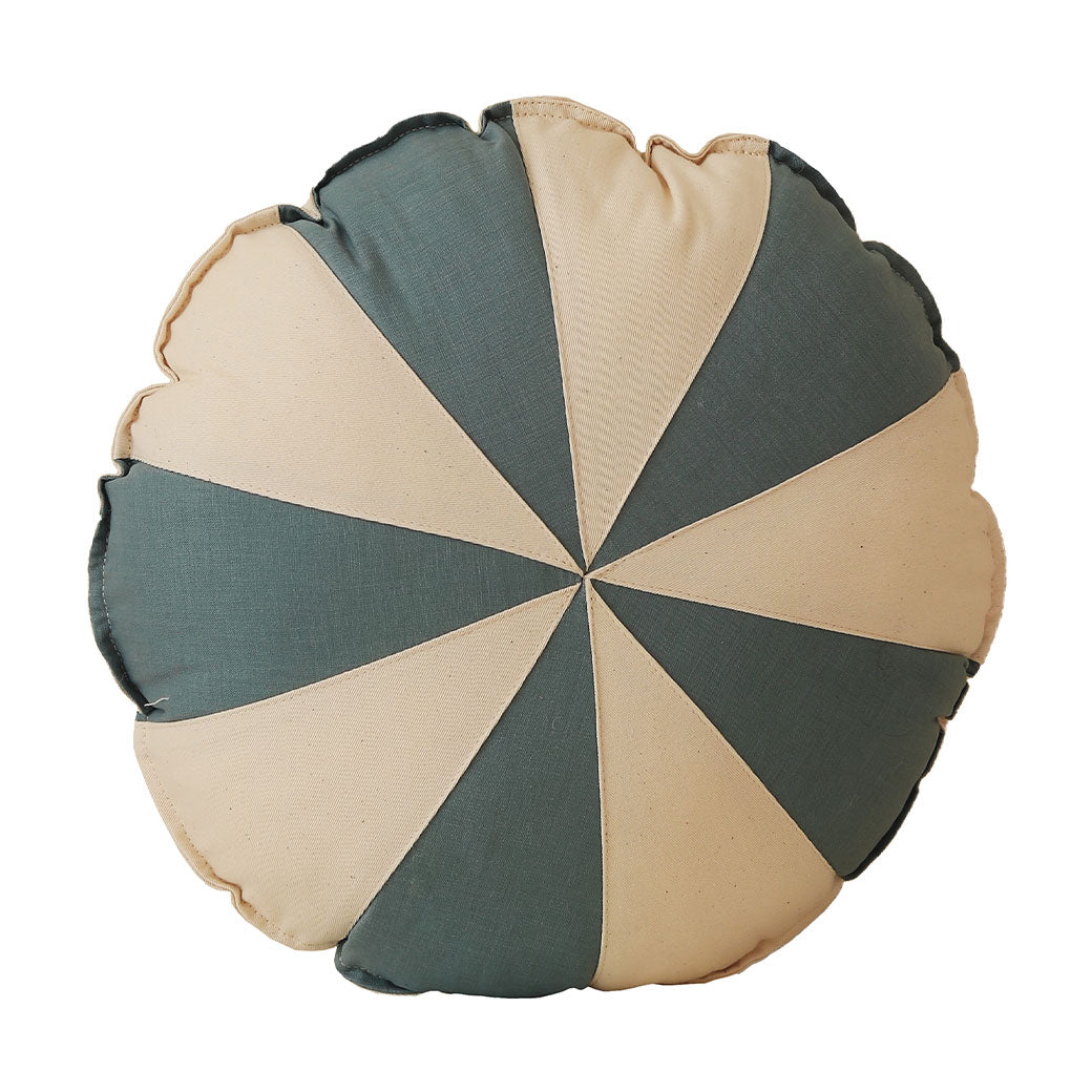 Round Patchwork Pillow