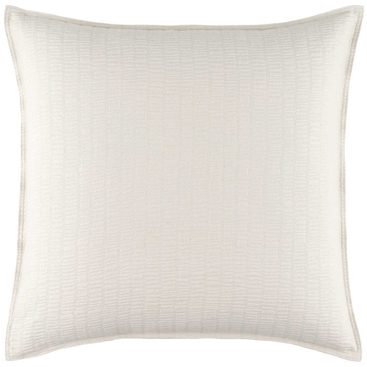 Roark Plaster Matelasse Sham Bedding Euro