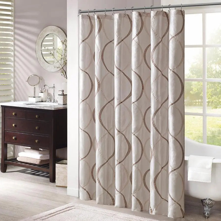 Serendipity Shower Curtain Ivory