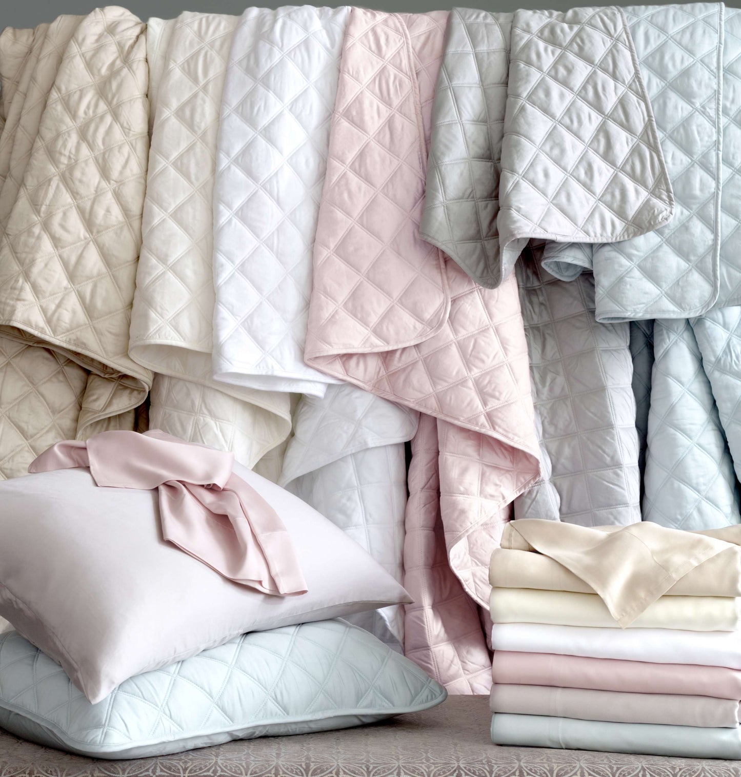Silken Solid White Duvet Cover