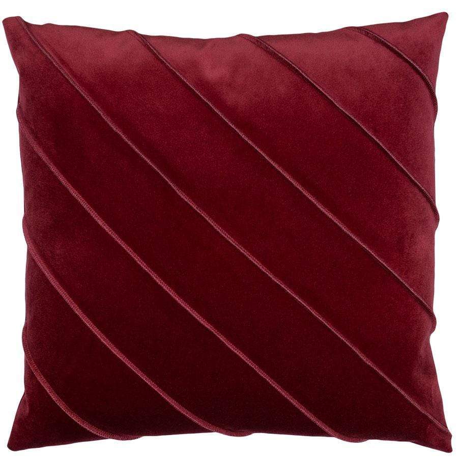 Square Feathers Briar Velvet Pillow - Harbor Pillows