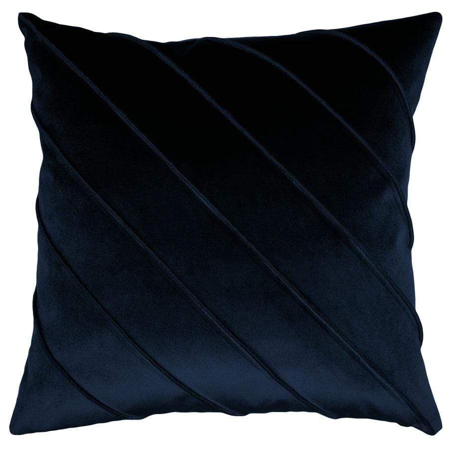 Square Feathers Briar Velvet Pillow - Harbor Pillows