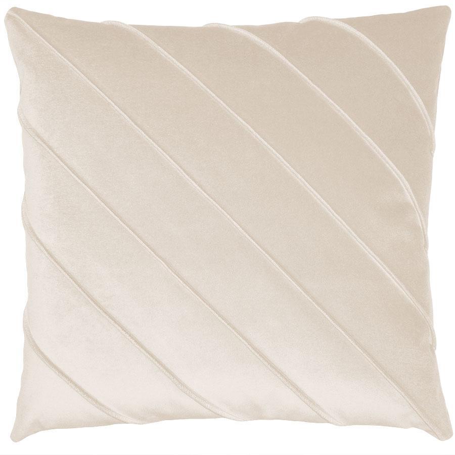 Square Feathers Briar Velvet Pillow - Harbor Pillows