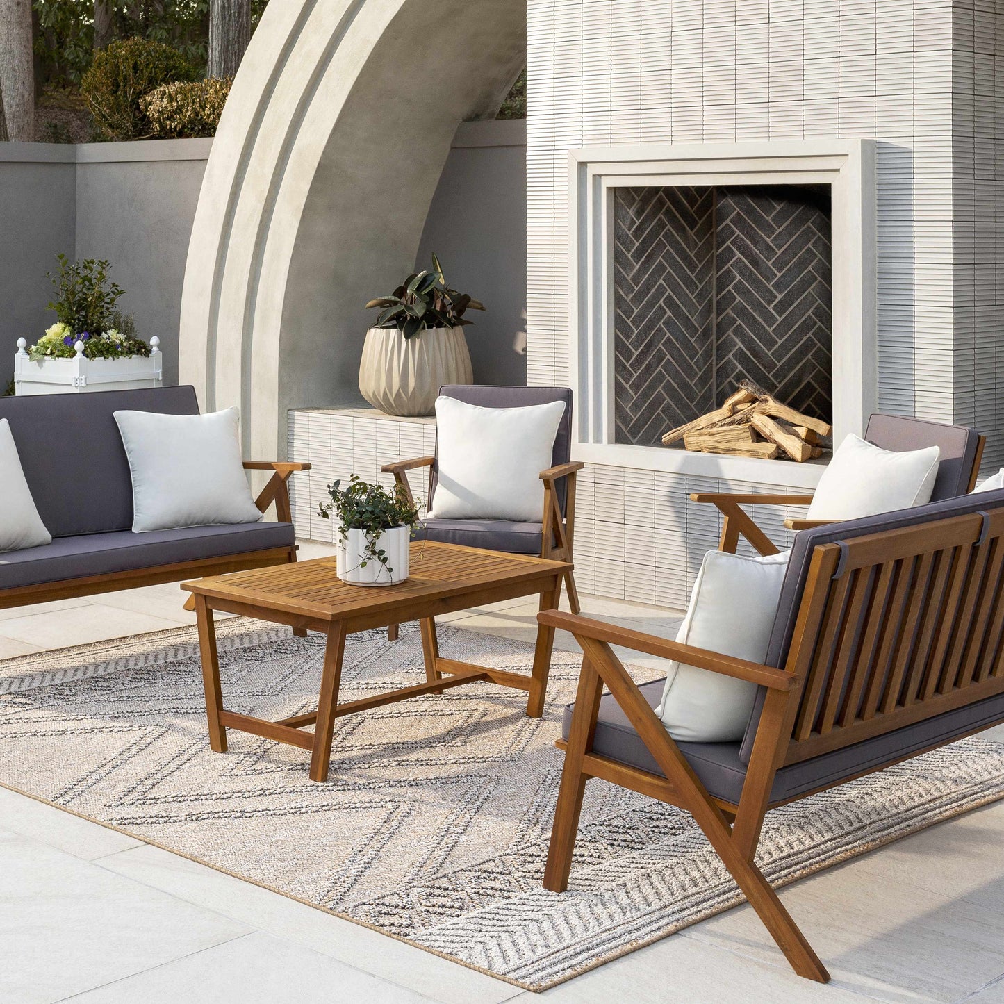 Beige Areli Area Rug | Understated Elegance for Contemporary Spaces