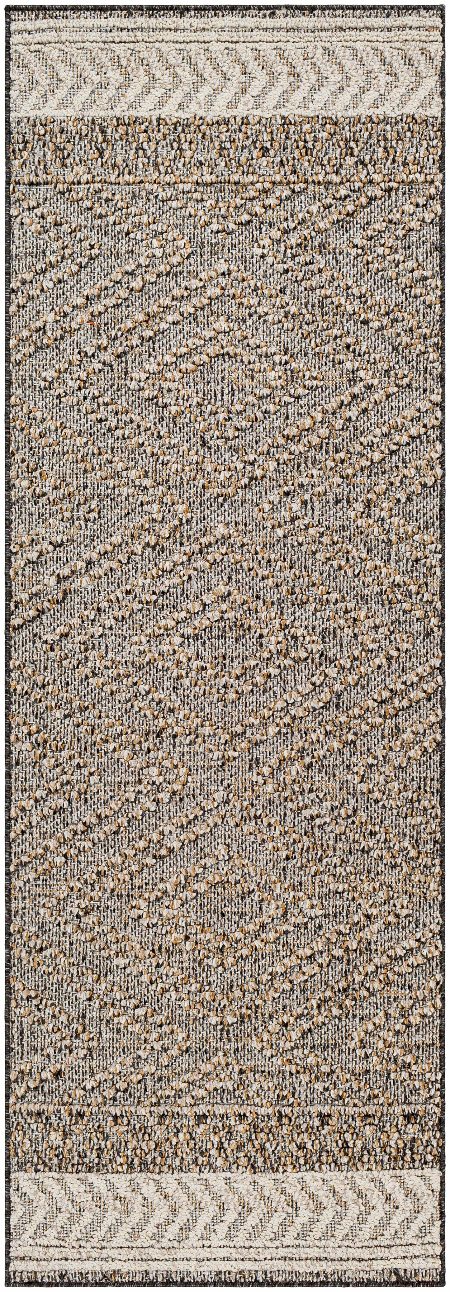 Beige & Charcoal Areli Area Rug | Sophisticated Elegance for Any Room Boutique Rugs