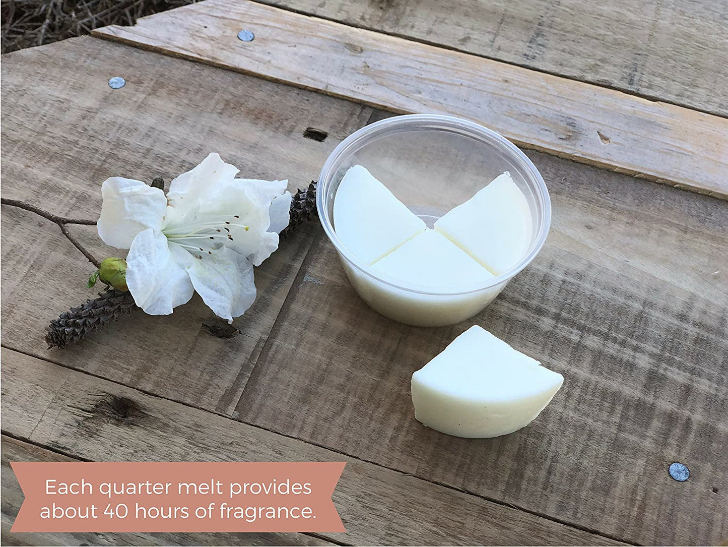 Scented Wax Melts Variety Pack - Hand Poured Natural Soy Candle Wax Melts for Warmers, 6 Resealable Cups (2.2 Ounces Each, 13.2 Ounces Total), up to 40 Hours of Scent Throw per Quarter Cup (Relaxing)
