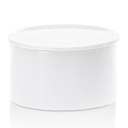 Bone DMD M Multi-Purpose Box with Lid by Decor Walther Decor Walther Porcelain White
