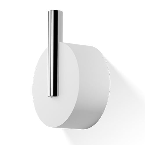 Stone Wall Hook by Decor Walther Decor Walther Small White Chrome