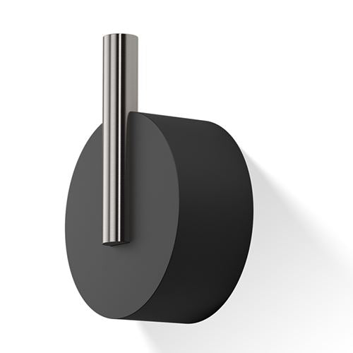 Stone Wall Hook by Decor Walther Decor Walther Small Black Stainless Steel