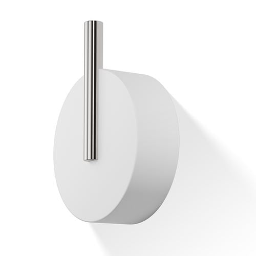 Stone Wall Hook by Decor Walther Decor Walther Large White Stainless Steel