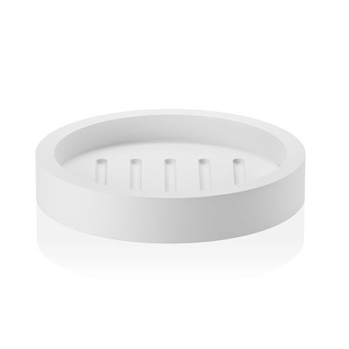Stone SA Soap Dish by Decor Walther Decor Walther White