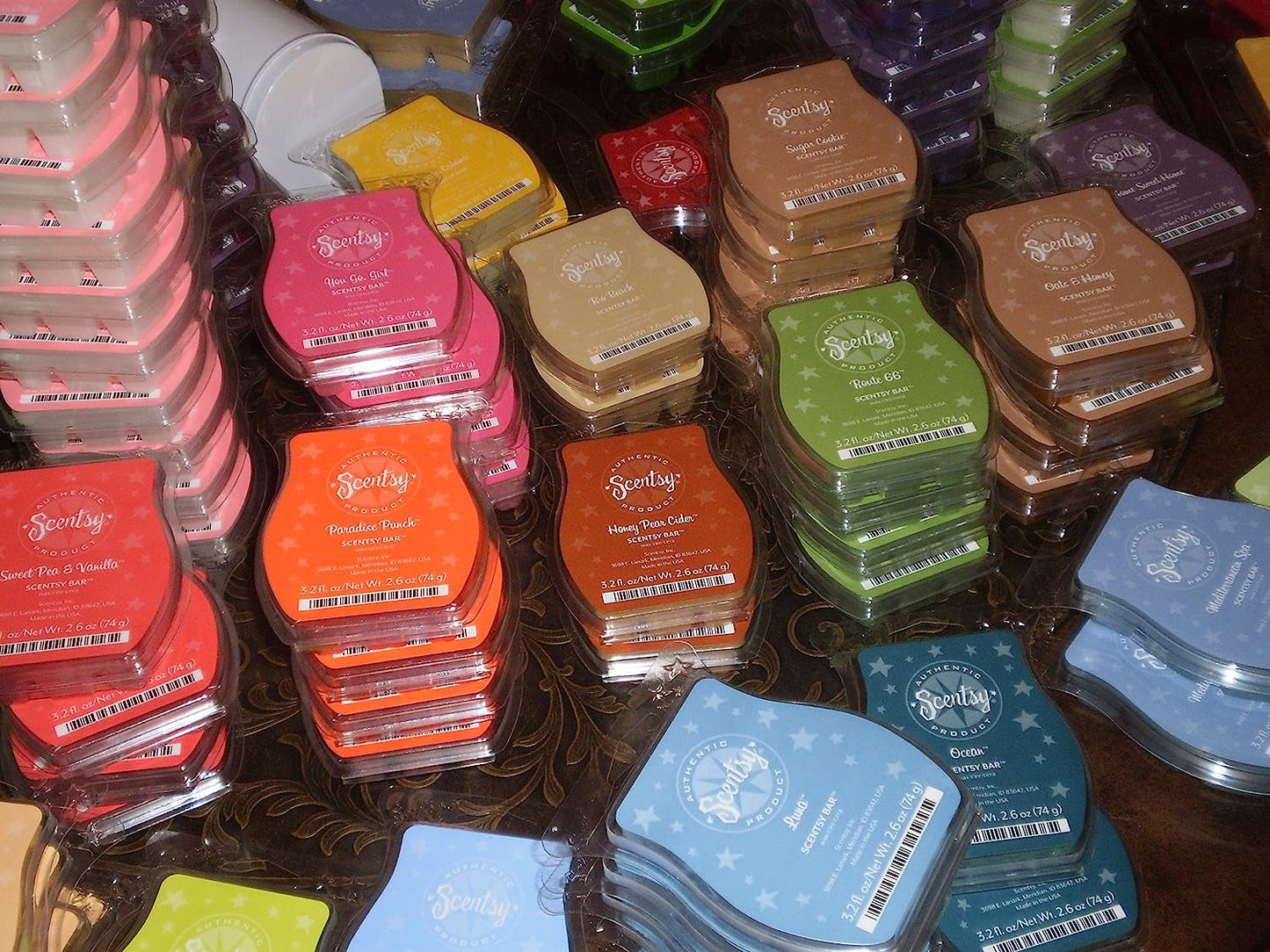Scentsy, Sunkissed Citrus, Wickless Candle, Tart Warmer Wax 3.2 Fl Oz, 8 Squares