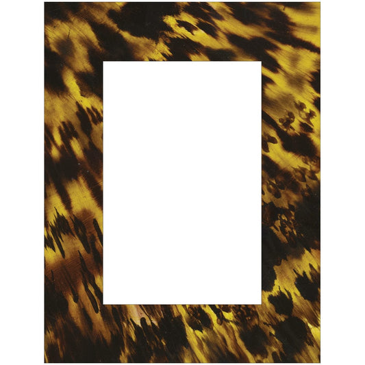 Tortoiseshell Lacquer Picture Frame - 4 X 6